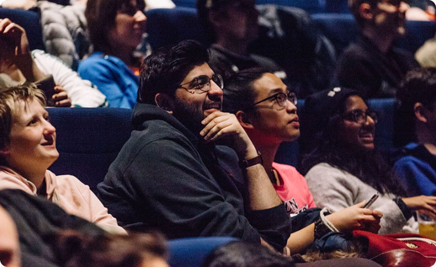 TIFF festival audience in a cinema